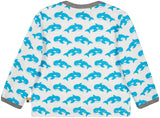 Loud and Proud Killer Whale Aqua Top Longsleeve