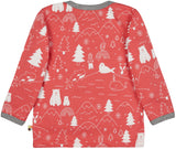 Loud and Proud Winter Wonderland Melon Top Longsleeve