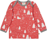 Loud and Proud Winter Wonderland Melon Top Longsleeve