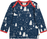 Loud and Proud Winter Wonderland Ultramarine Top Longsleeve