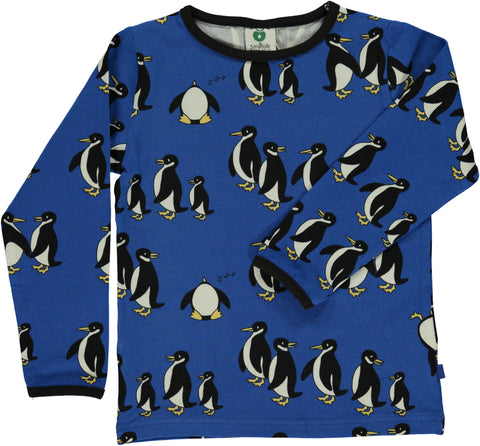 Smafolk Penguin Blue Lolite Top Longsleeve