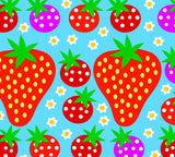 Duns Strawberry Turquoise Light Top Shortsleeve