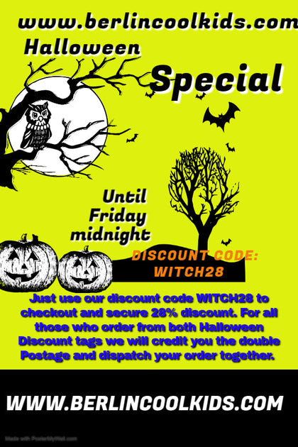Halloween WITCH Special - 28% off on selected products