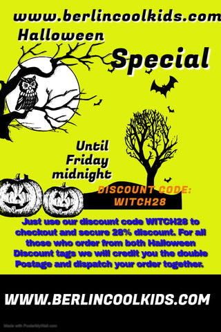 Halloween WITCH Special - 28% off on selected products