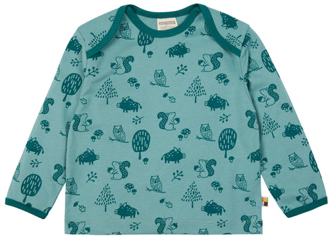 Loud and Proud Forest Animals Oregano Top Longsleeve