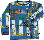 Smafolk Jungle Blue Lolite Top Longsleeve