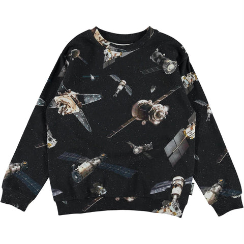 Molo Miksi Space Satellite Sweatshirt