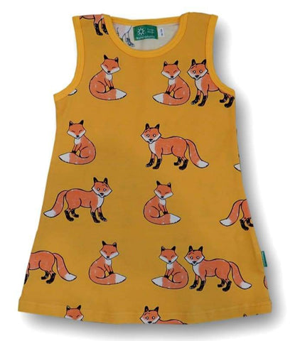 Naperonuttu  Fox Dress Sleeveless