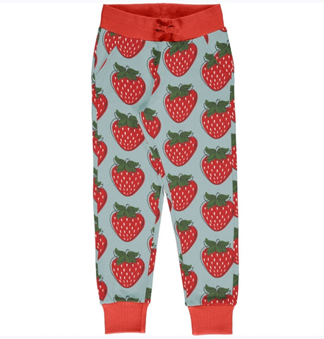 Maxomorra Strawberry Sweatpants