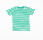 Alba Sigurd T Shirt Pepper Green Magic Stripes
