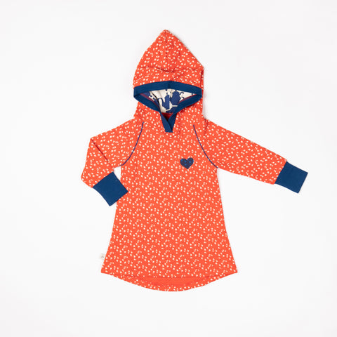 Alba Marie Hood Dress Fiesta Wild Flowers