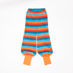 Alba Dragon Fire Big Stripes Balloon Tight Pants