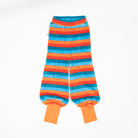 Alba Dragon Fire Big Stripes Balloon Tight Pants