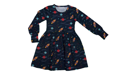 Moromini Outer Space Longsleeve Dress
