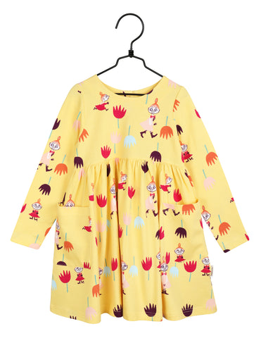 Martinex Moomin Tulip Pocket Dress Yellow
