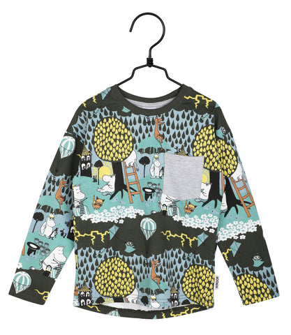 Martinex Moomin September Top Longsleeve Green