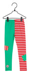 Martinex Patch Leggings Red Green