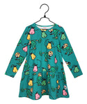 Martinex Nilsson Dress Longsleeve Green