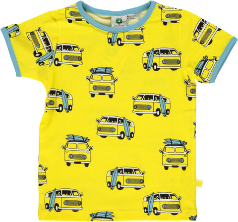 Smafolk Van Yellow Maize T-shirt shortsleeve