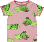Smafolk Frog Pink Shortsleeve Tshirt