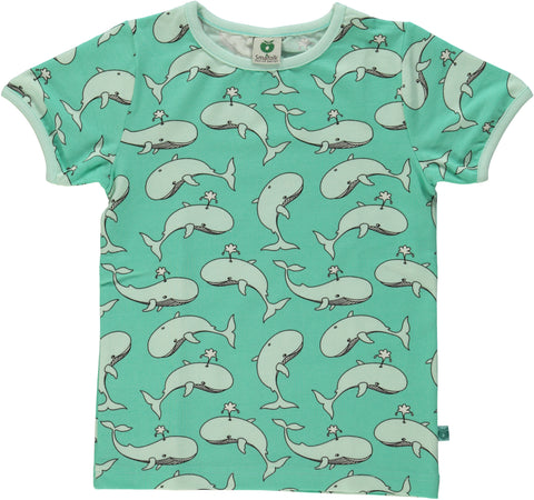 Smafolk Whale Cascade t-shirt