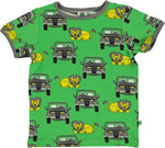 Smafolk lion with SUV Green Top shortsleeve