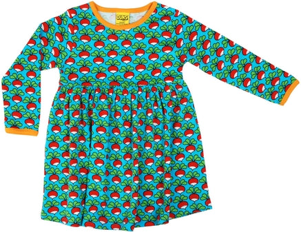 Duns Radish Turquoise Twirly Dress