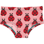 Maxomorra Ladybug Pink Brief Hipster