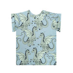 Dear Sophie Dragon Blue Top Shortsleeve