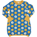 Maxomorra Dandelion Dress Balloon Longsleeve