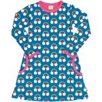 Maxomorra Rainbow Dress Longsleeve