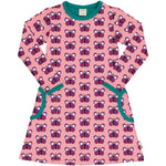 Maxomorra Garden Butterfly Dress Longsleeve