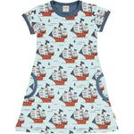 Meyaday Pirate Adventures Dress Shortsleeve