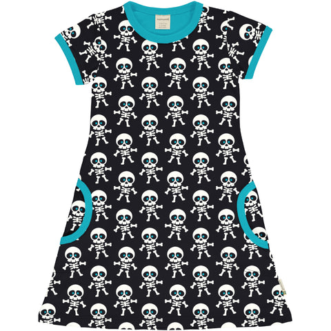 Maxomorra Skeleton Dress Shortsleeve