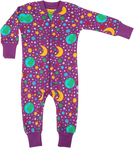 Duns Mother Earth Violet Zipsuit