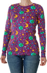 Duns Mother Earth Violet Top Longsleeve Mummy