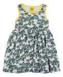 Duns Wood Anemone Violet Dress Twirly Sleeveless