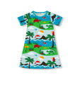 Jny Dolphin Island Dress Shortsleeve