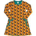 Maxomorra Squirrel Sweatdress  Longsleeve