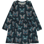 Maxomorra Butterfly Spin Dress Longsleeve