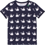 Fred's World By Green Cotton Sailor Tshirt with Whale