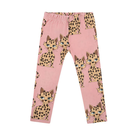 Dear Sophie Gepard Cheetah Pink Leggings