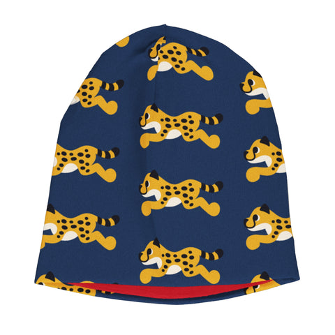 Maxomorra Cheetah Hat Velour