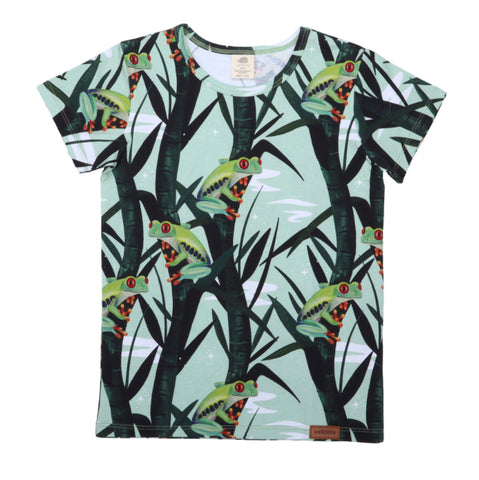 Walkiddy Red Eyed Tree Frogs Top Shortsleeve