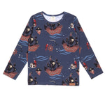 Walkiddy Pirate Ships Top Longsleeve