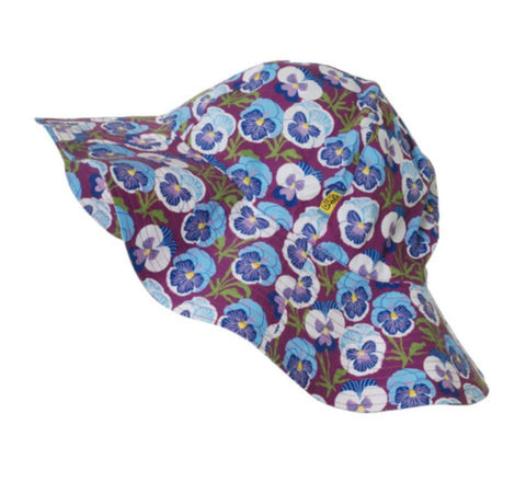 Duns Pansy Violet Sun Hat