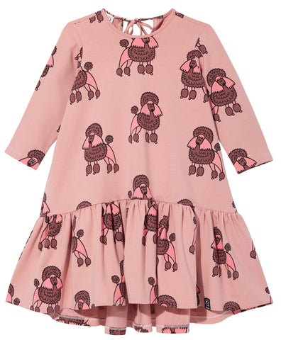 Kukukid Pink Poodle Dancing Dress