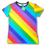 Naperonuttu Rainbow Womens Top Shortsleeve