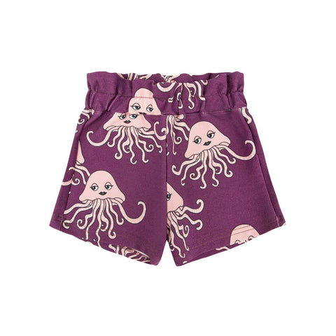 Dear Sophie Jellyfish Purple Paperbag Shorts