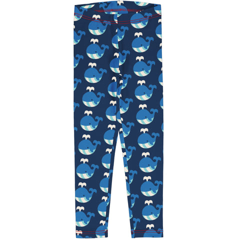 Maxomorra Whale Leggings